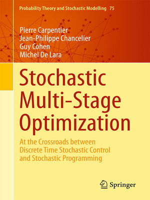 cover image of Stochastic Multi-Stage Optimization